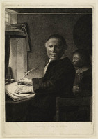 KG 03848
<br/>
Portret Lieven Willemsz. van Coppenol (kleine plaat)
<br/>
<em>Basan, Pierre François (1723-1797)</em>
